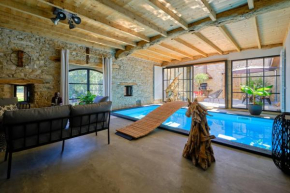 GITE de L'ATELIER LOFT INDUSTRIEL CLIMATISE PISCINE INTERIEURE PRIVEE TERRASSE